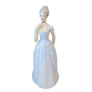 Vintage Coalport Figurine Emma Ladies of Fashion Hand Painted Bone China England